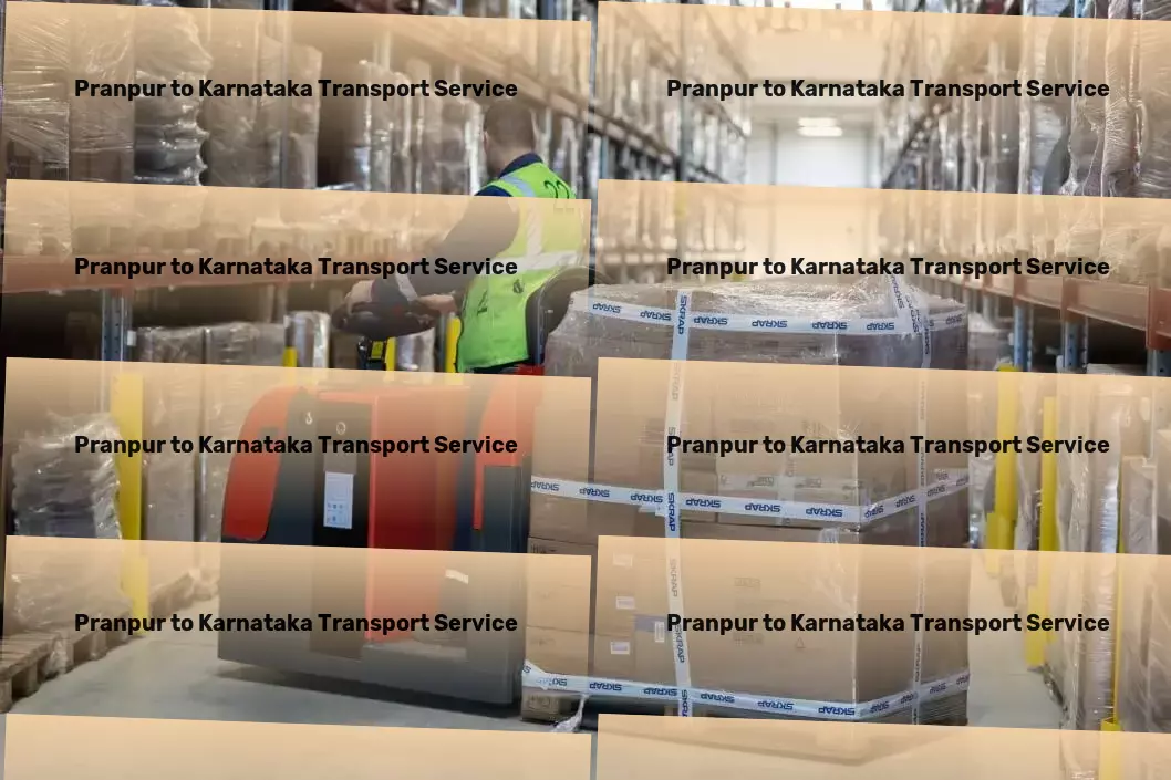 Pranpur to Karnataka Cargo Agricultural transport services